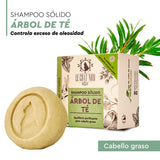 SHAMPOO SÓLIDO ÁRBOL DE TÉ 90GR