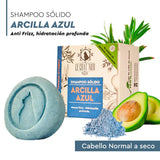 SHAMPOO SÓLIDO ARCILLA AZUL 90GR