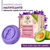 SHAMPOO SÓLIDO MATIFICANTE 90GR