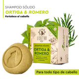 SHAMPOO SÓLIDO ORTIGA & ROMERO 90GR